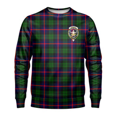 Urquhart Modern Tartan Crest Sweatshirt