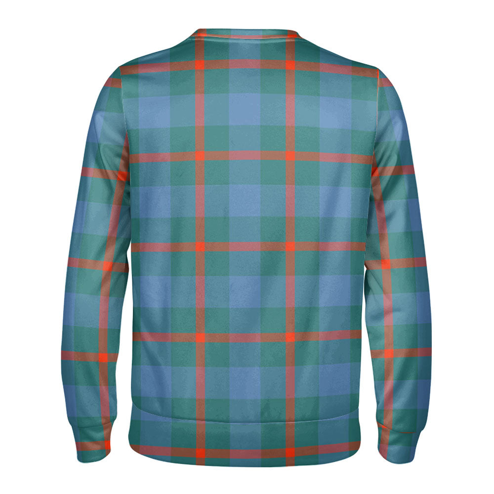 Agnew Ancient Tartan Crest Sweatshirt