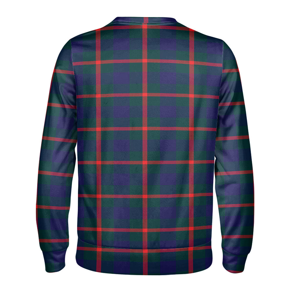 Agnew Modern Tartan Crest Sweatshirt