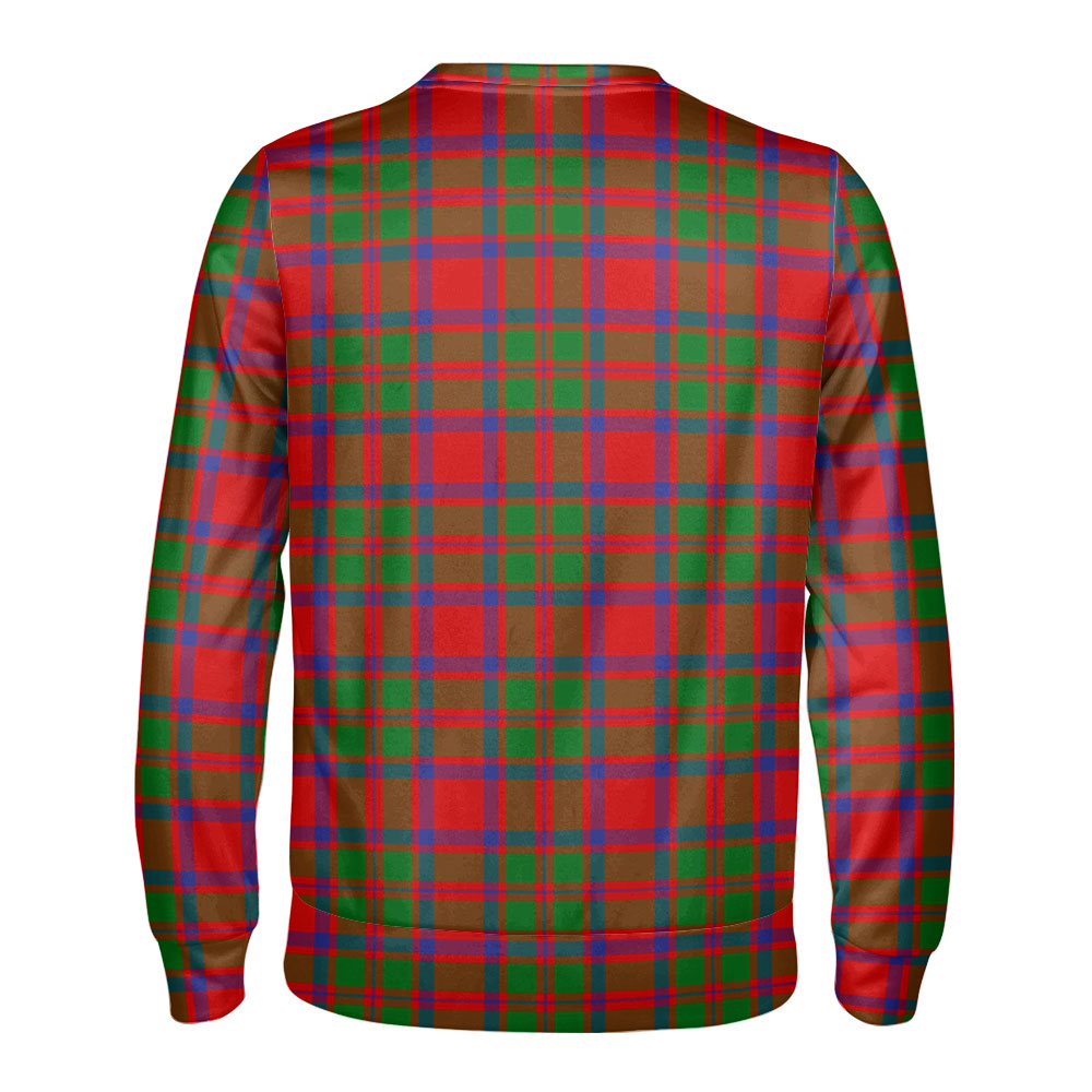 McKintosh Modern Tartan Crest Sweatshirt