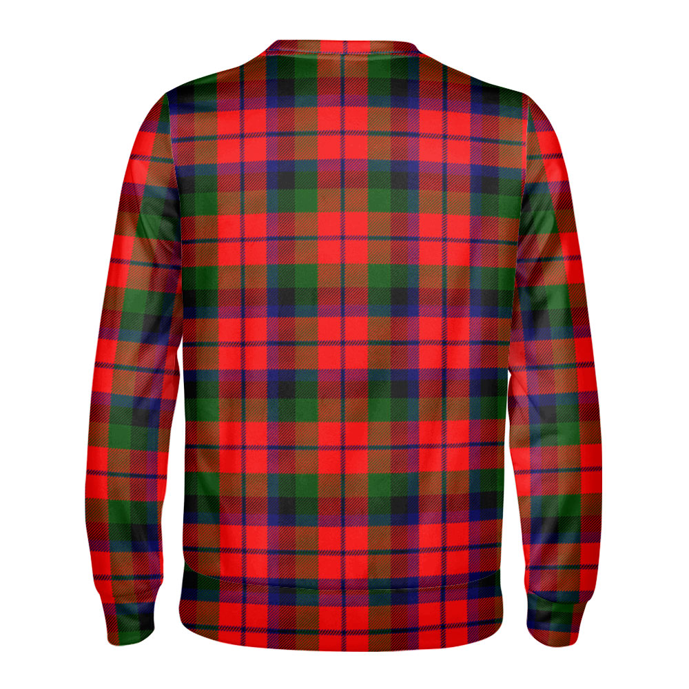 McNaughton Modern Tartan Crest Sweatshirt