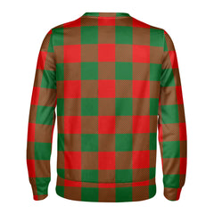 Moncreiffe (or Moncreiff) Tartan Crest Sweatshirt