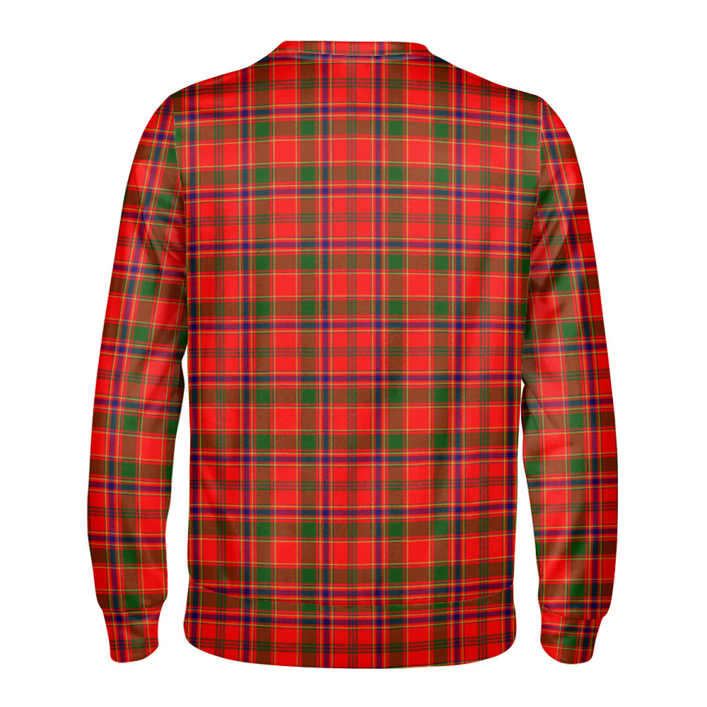 Munro Modern Tartan Crest Sweatshirt