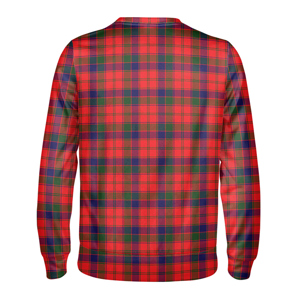 Reid Modern Tartan Crest Sweatshirt