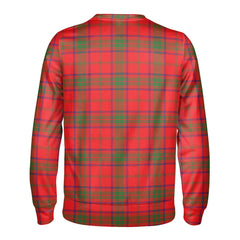 Ross Modern Tartan Crest Sweatshirt