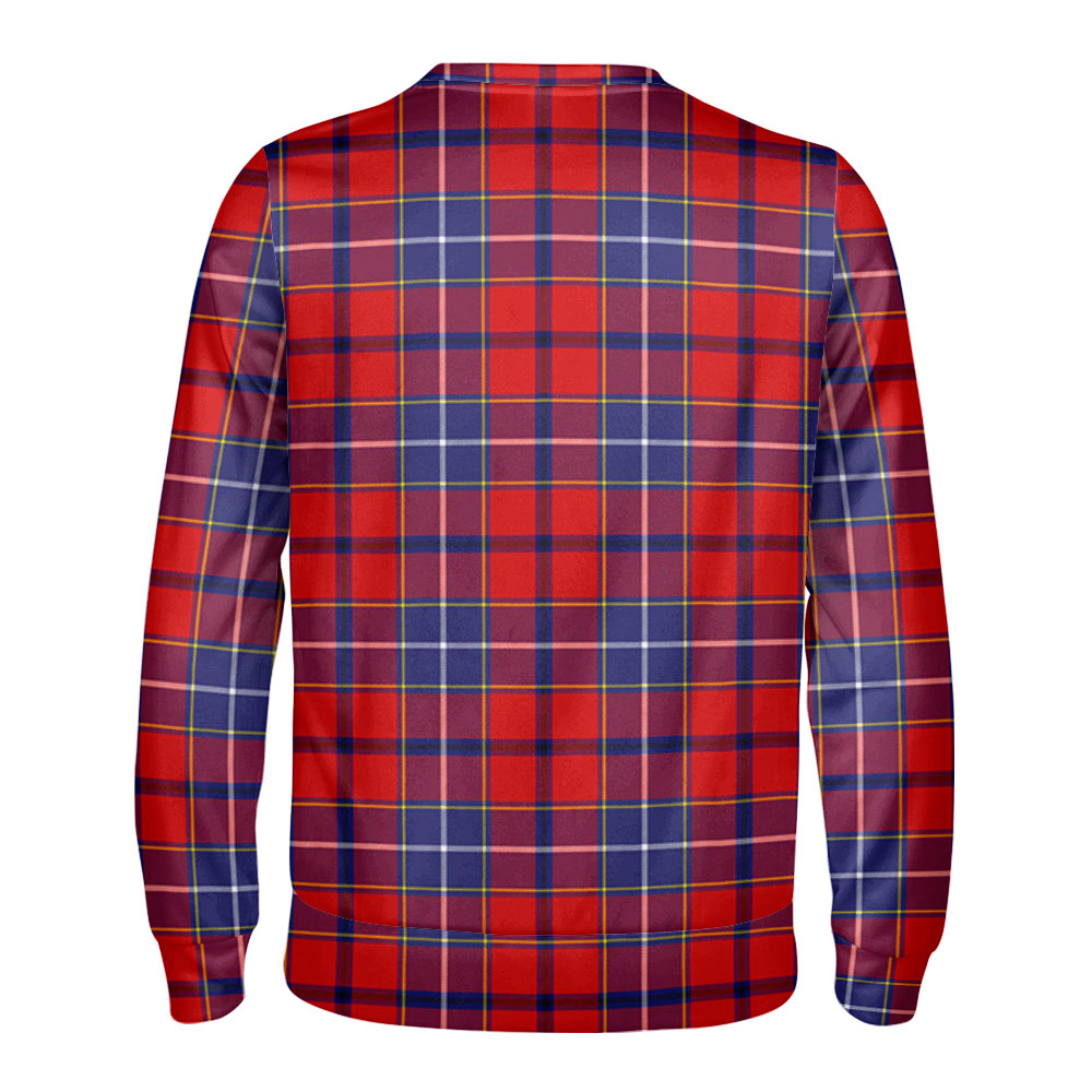 Wishart Dress Tartan Crest Sweatshirt