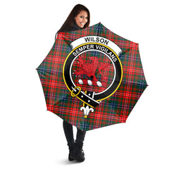 Wilson Modern Tartan Crest Umbrella