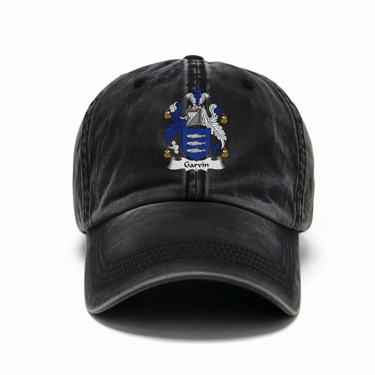 Garvin Coat of Arms 2 Washed Classic Cap
