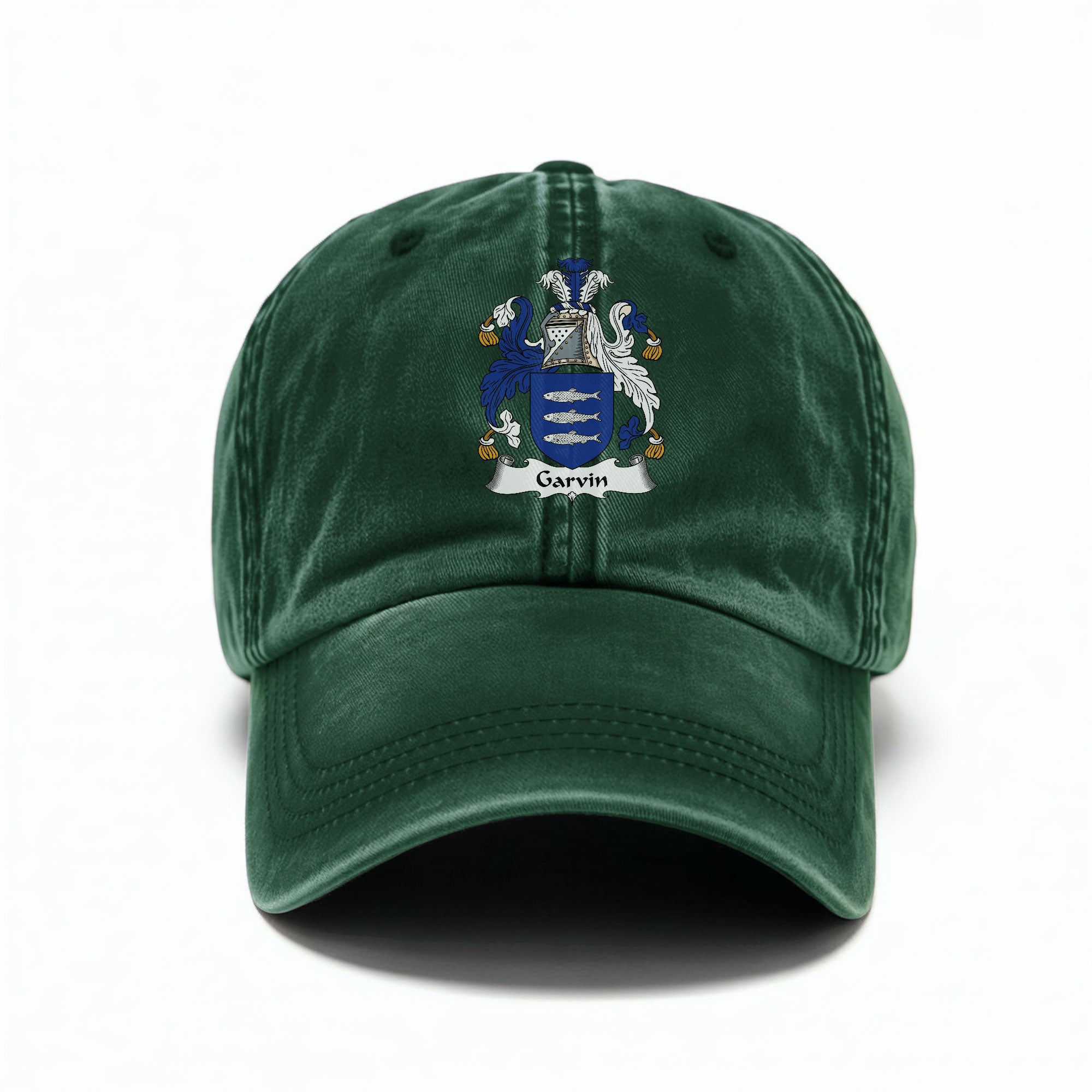 Garvin Coat of Arms 2 Washed Classic Cap