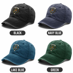 MacKenzie Crest Washed Classic Cap