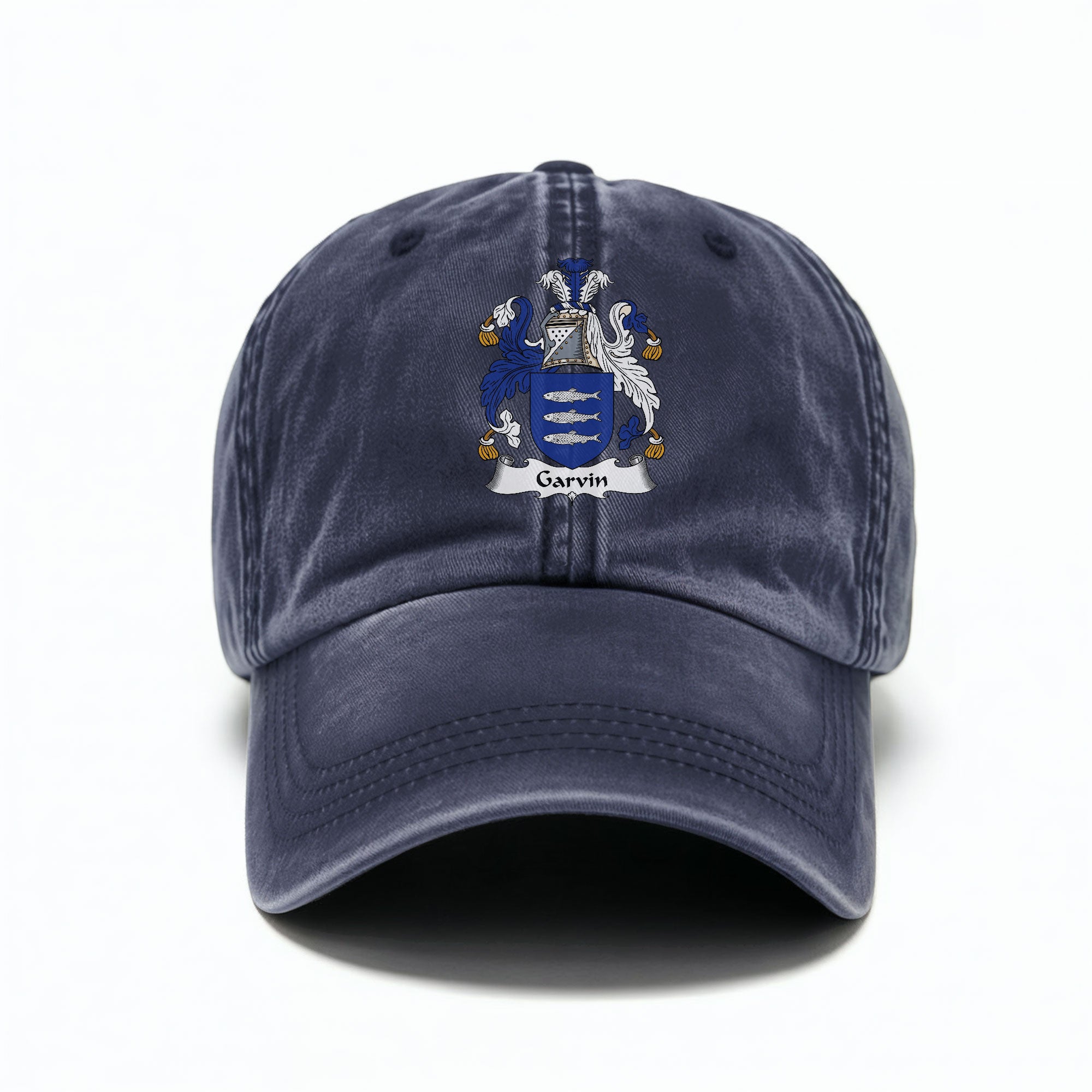Garvin Coat of Arms 2 Washed Classic Cap
