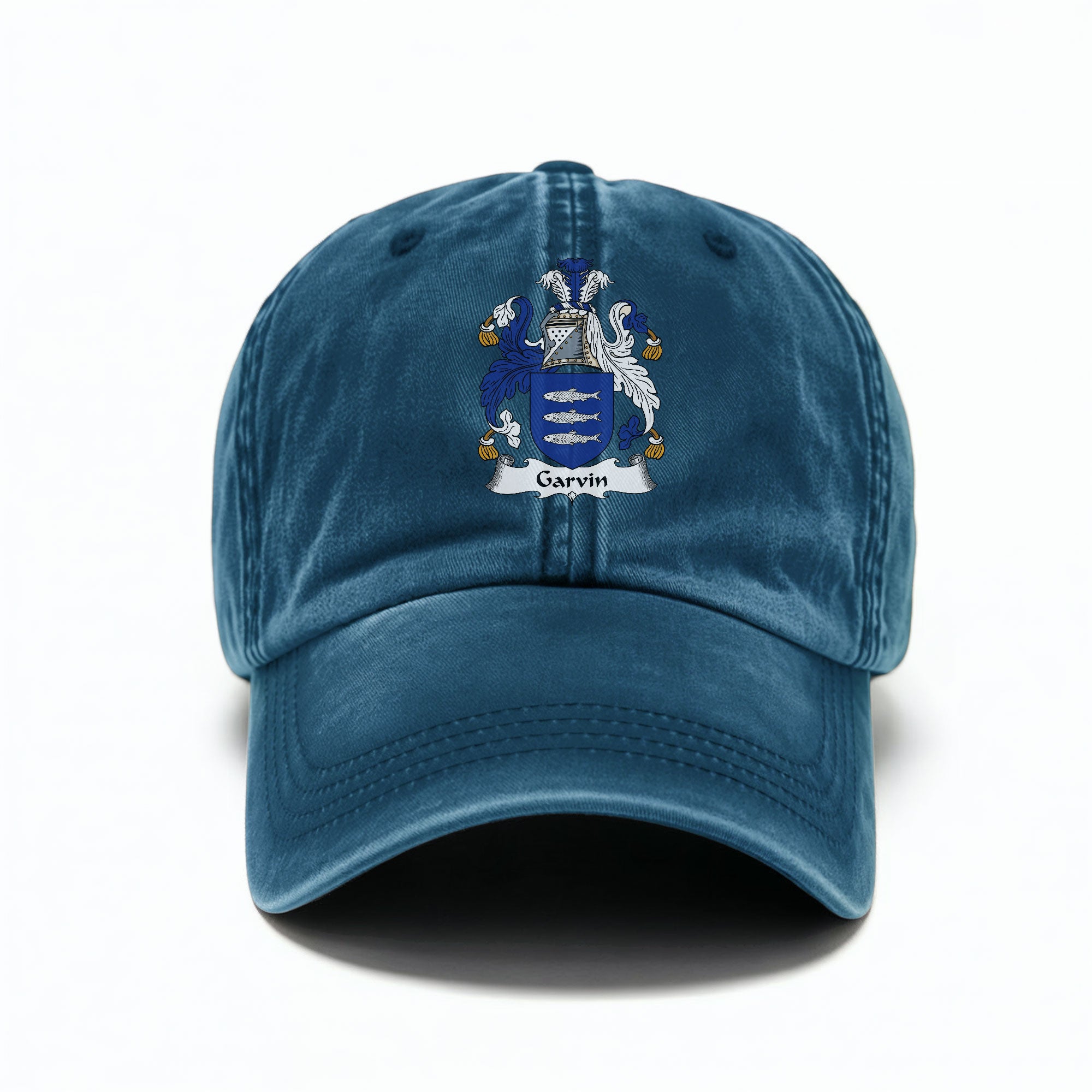 Garvin Coat of Arms 2 Washed Classic Cap