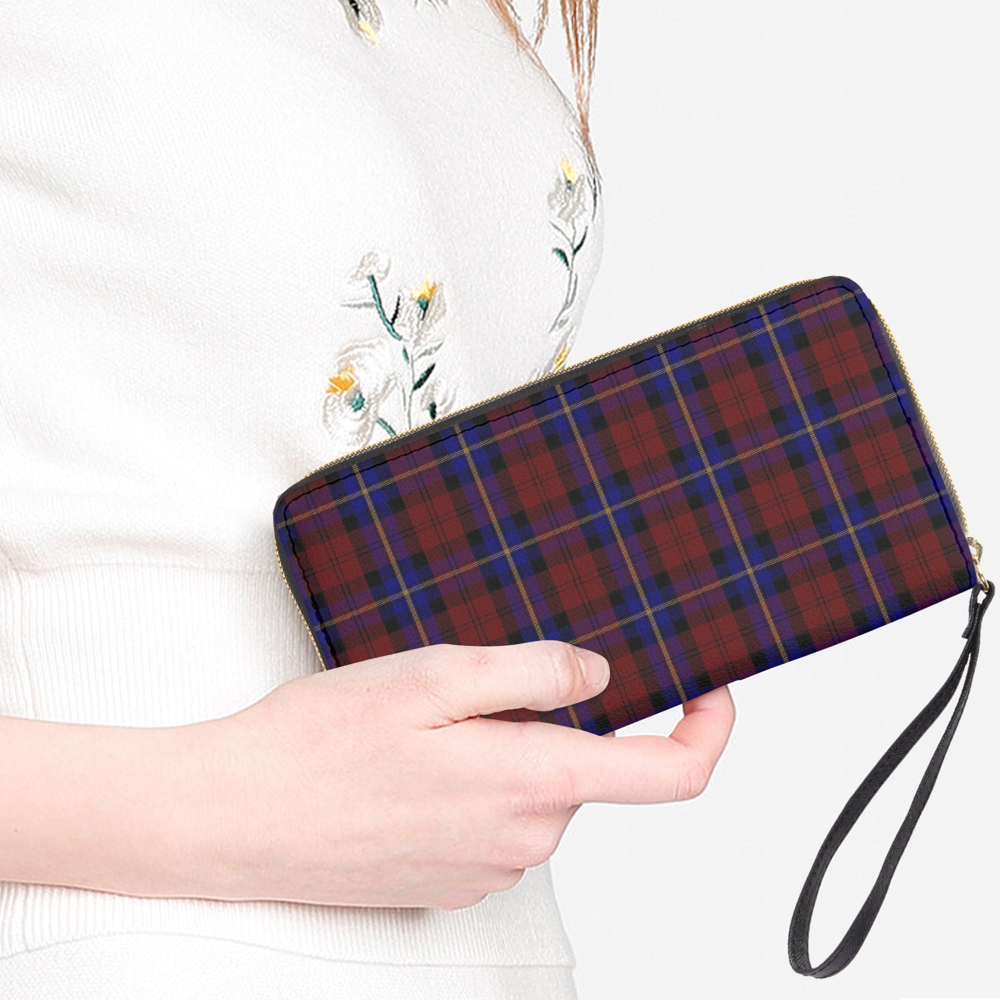Aitken Tartan Clutch Purse