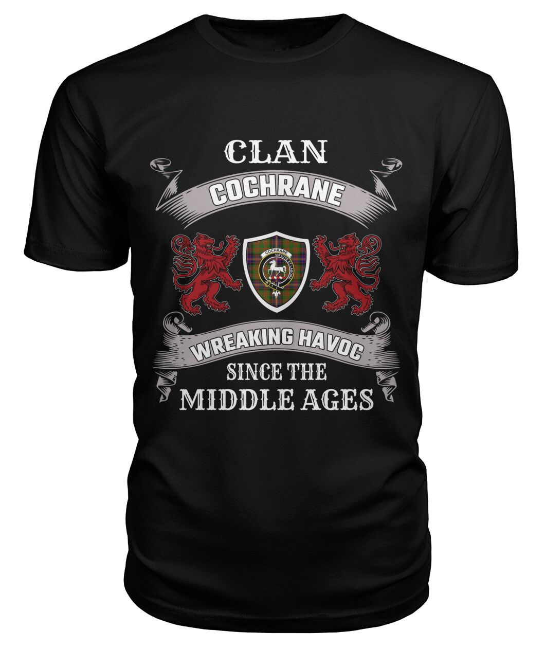 Cochrane Family Tartan 2D T-Shirt