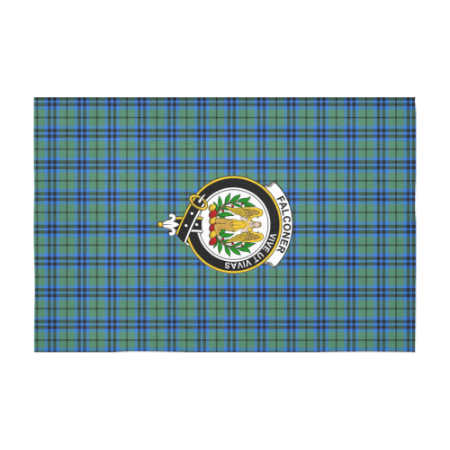 Falconer Tartan Crest Tablecloth