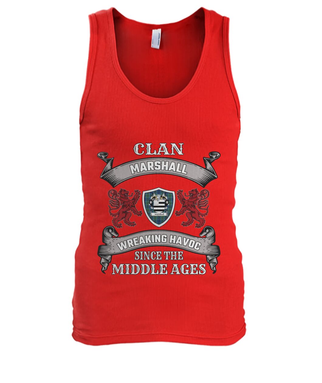 Marshall Family Tartan - 2D Tank Top