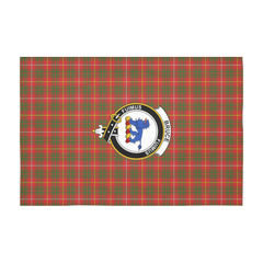 Bruce Tartan Crest Tablecloth