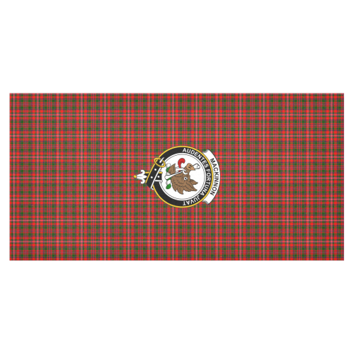 MacKinnon Tartan Crest Tablecloth