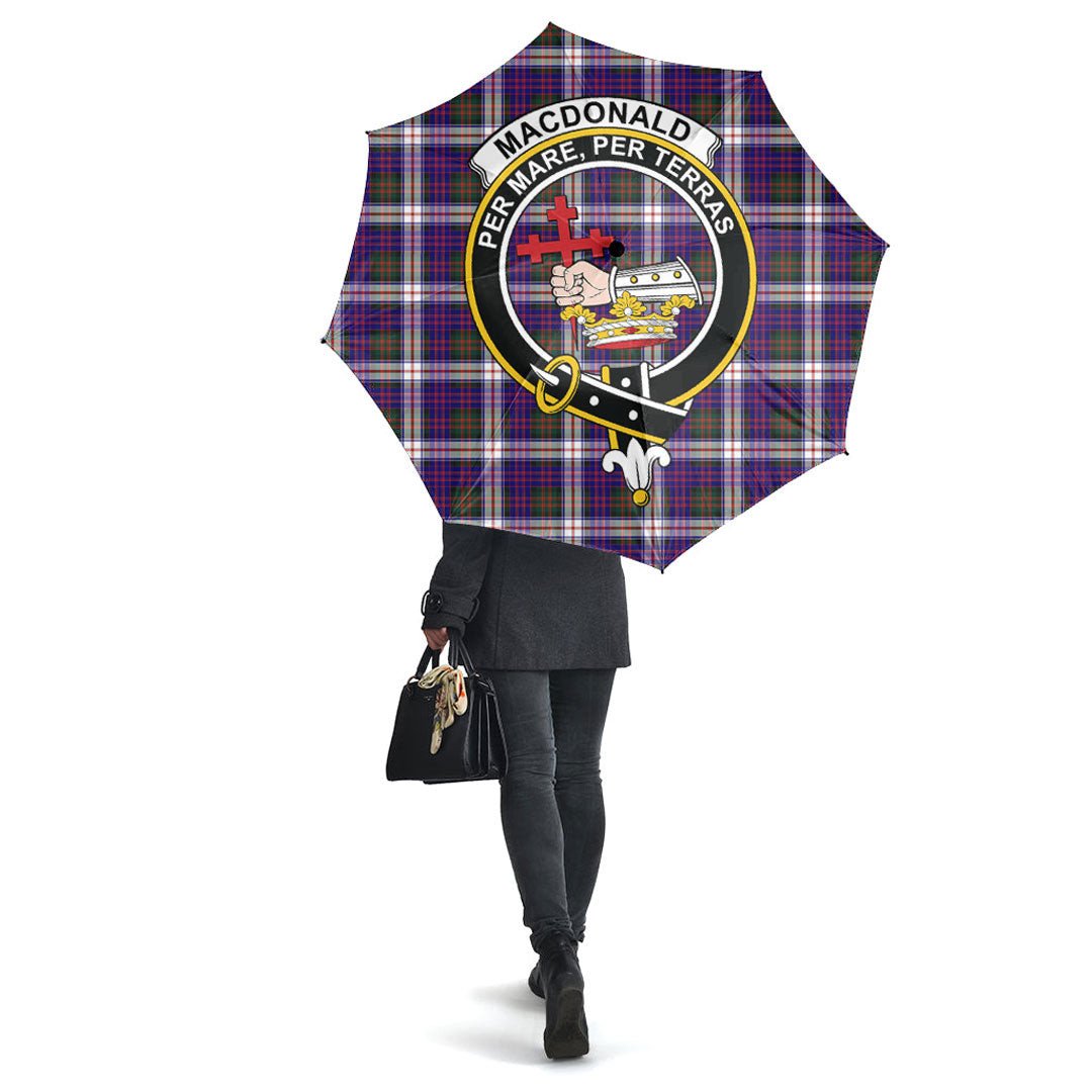 MacDonald Dress Modern Tartan Crest Umbrella