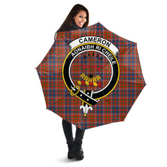 Cameron of Lochiel Ancient Tartan Crest Umbrella