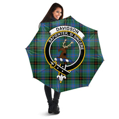 Davidson Ancient Tartan Crest Umbrella