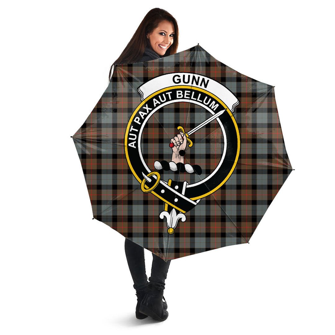 Gunn Weathered Tartan Crest Umbrella