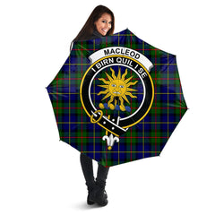 MacLeod of Harris Modern Tartan Crest Umbrella