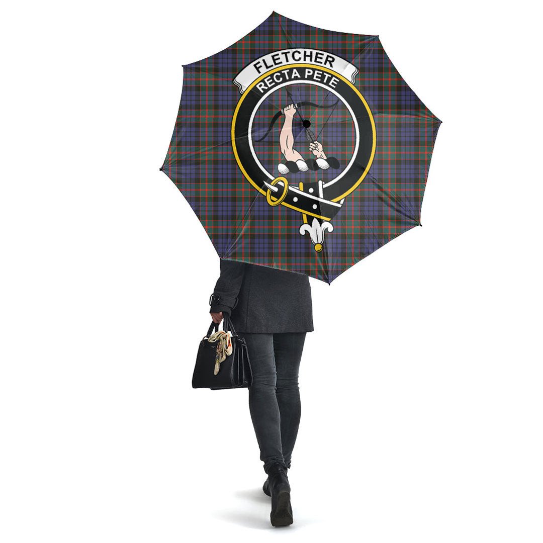 Fletcher of Dunans Tartan Crest Umbrella