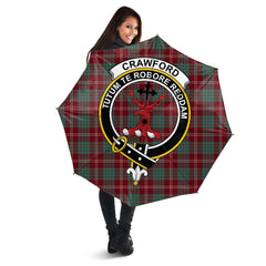 Crawford Modern Tartan Crest Umbrella