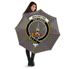 MacIntyre Ancient Tartan Crest Umbrella