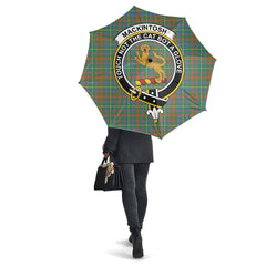 MacKintosh Hunting Ancient Tartan Crest Umbrella