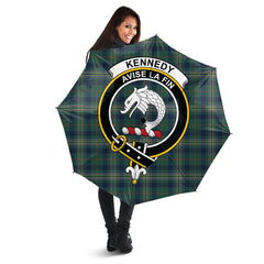 Kennedy Modern Tartan Crest Umbrella