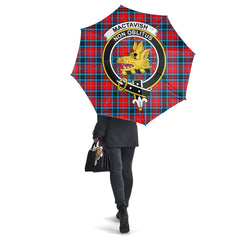 MacTavish Modern Tartan Crest Umbrella