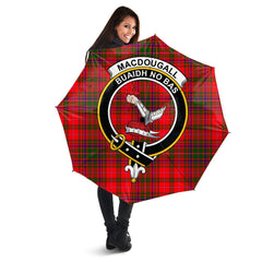 MacDougall Modern Tartan Crest Umbrella