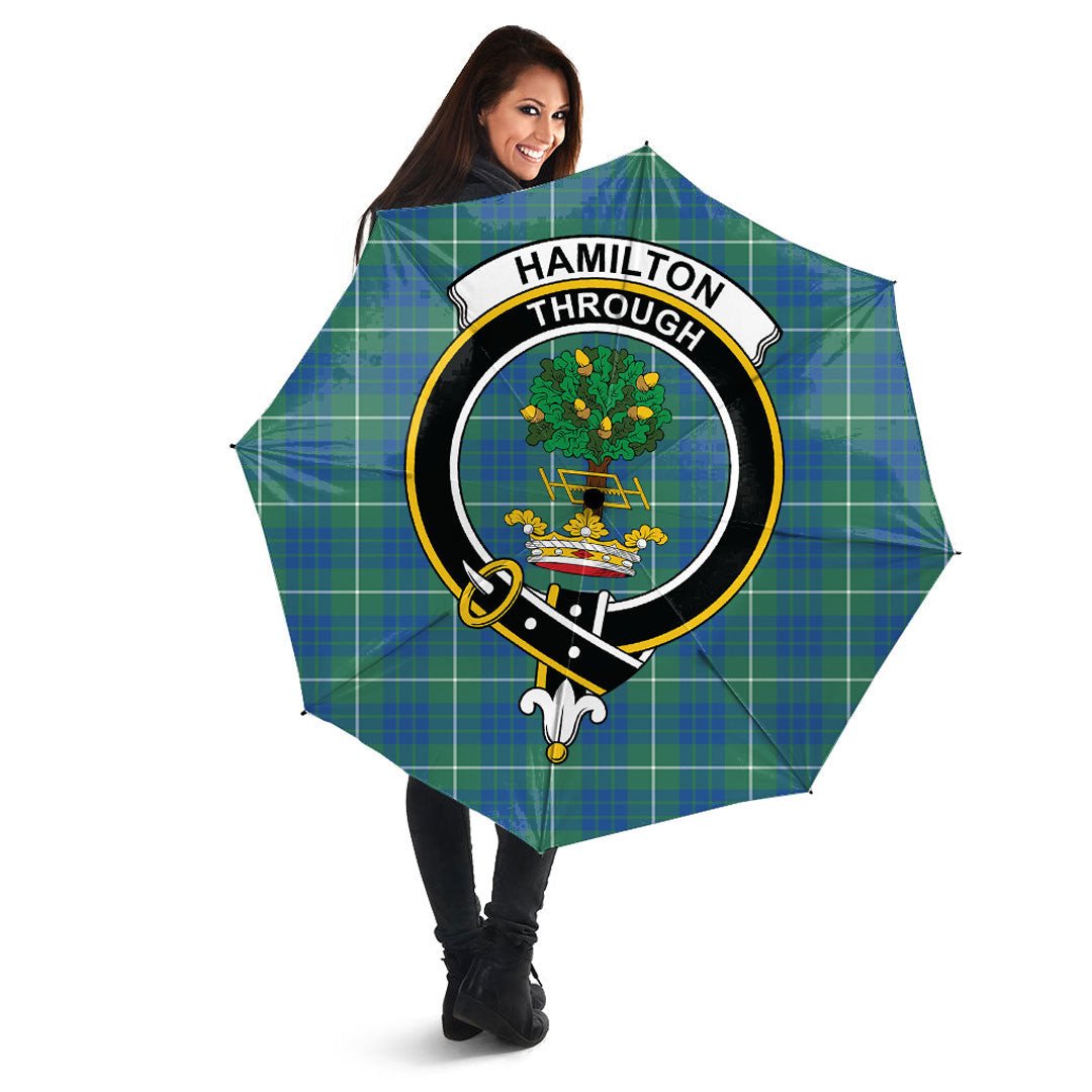 Hamilton Hunting Ancient Tartan Crest Umbrella