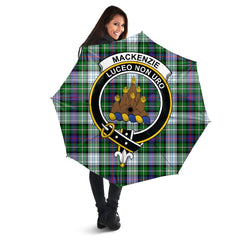 MacKenzie Dress Modern Tartan Crest Umbrella