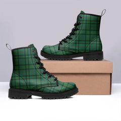 Ross Hunting Ancient Tartan Leather Boots
