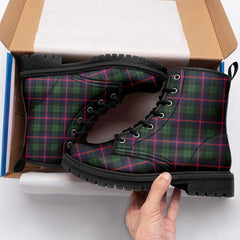 Urquhart Modern Tartan Leather Boots