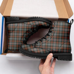 Murray Of Atholl Weathered Tartan Leather Boots