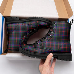 Nairn Tartan Leather Boots