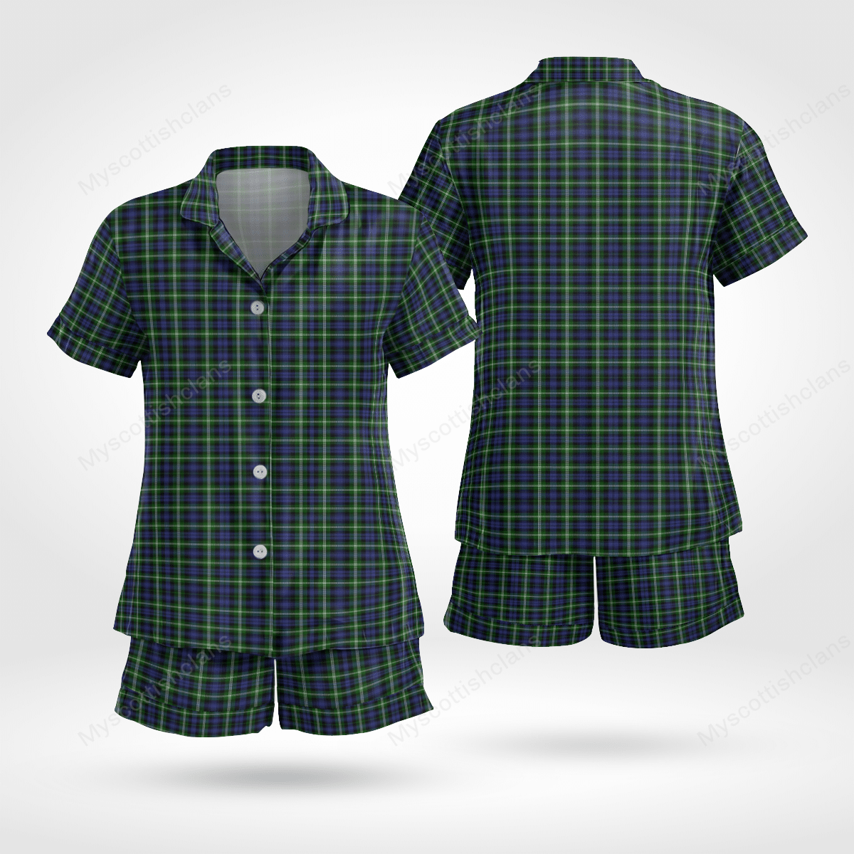 Baillie Tartan Short Sleeve Pyjama