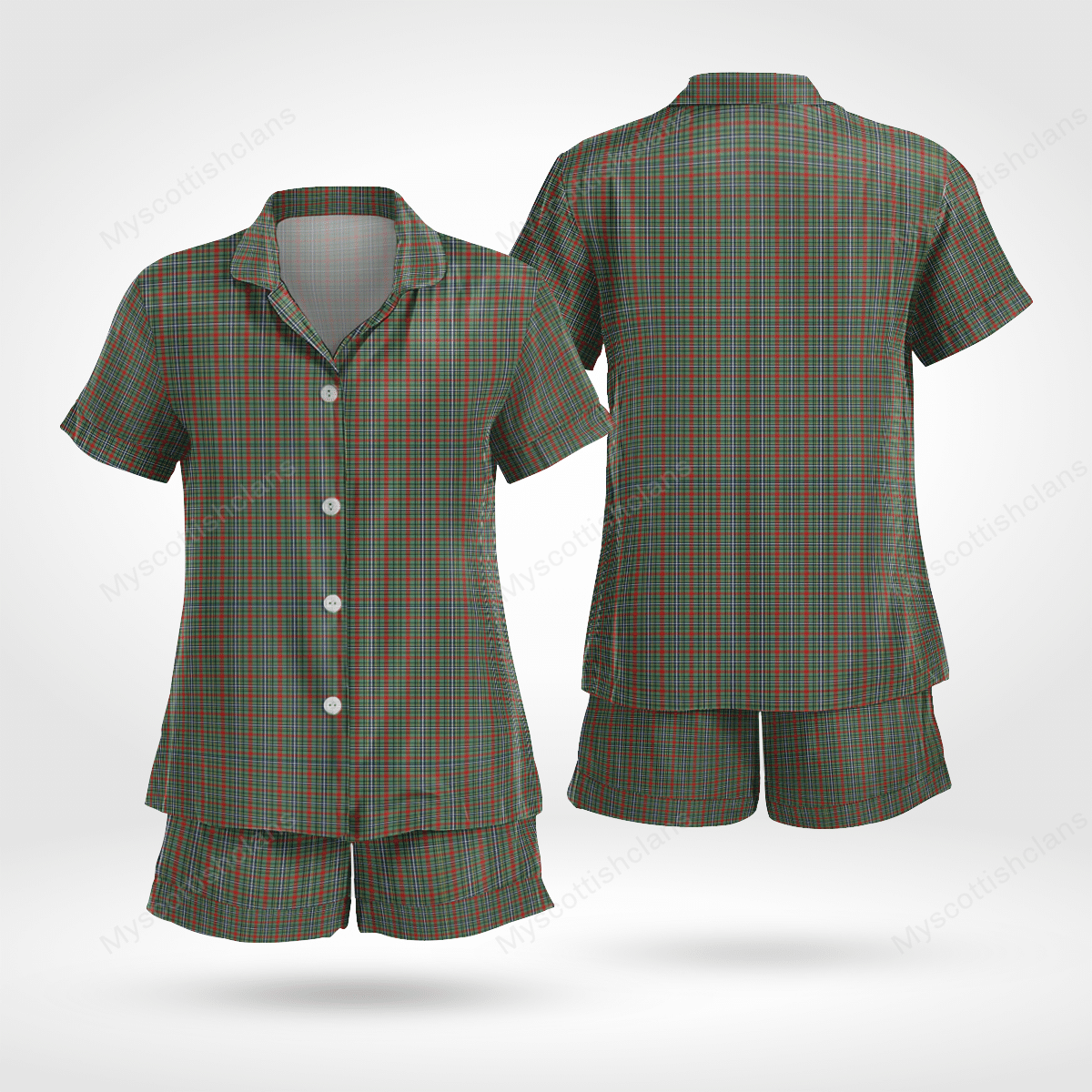 Bisset Tartan Short Sleeve Pyjama