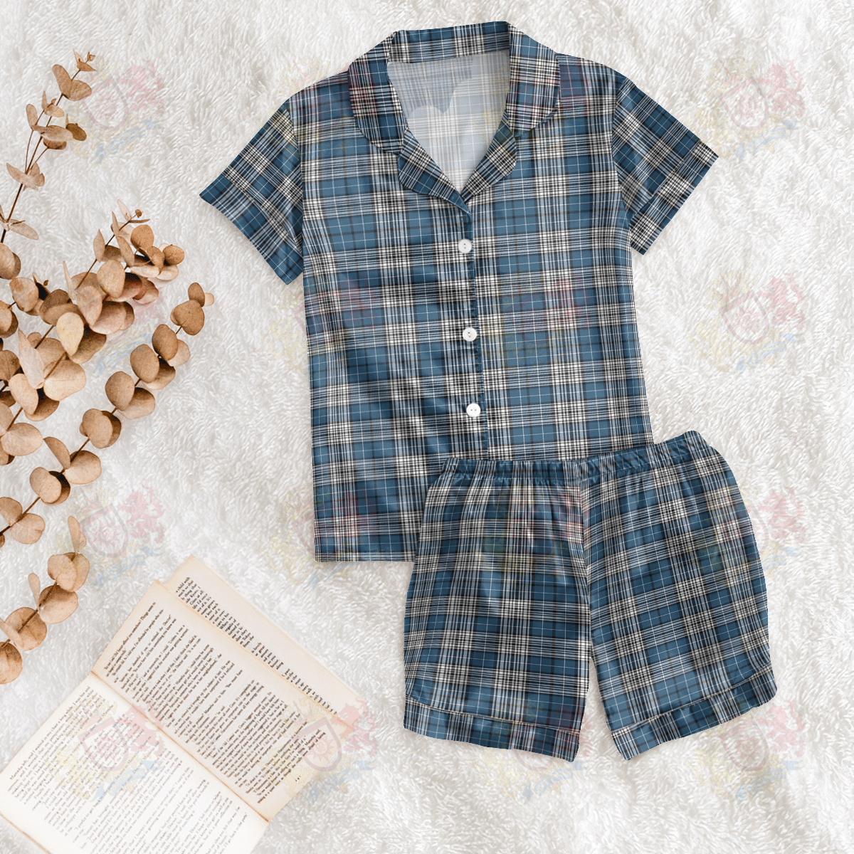 Napier Tartan Short Sleeve Pyjama