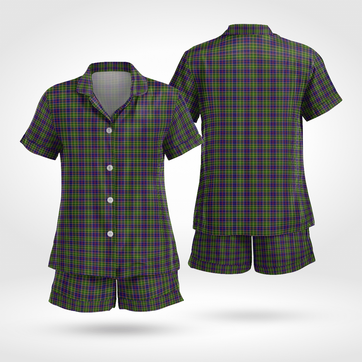 Whiteford Tartan Short Sleeve Pyjama