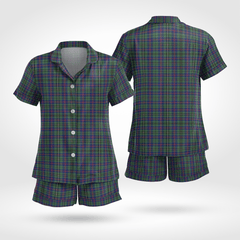 Wood Tartan Short Sleeve Pyjama