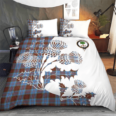 Anderson Tartan Crest Bedding Set - Thistle Style