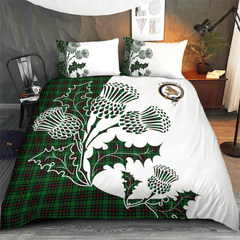 Beveridge Tartan Crest Bedding Set - Thistle Style