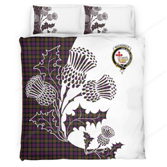 MacDonald (Clan Donald) Tartan Crest Bedding Set - Thistle Style