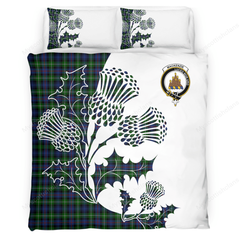 MacKenzie Tartan Crest Bedding Set - Thistle Style