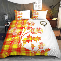 MacMillan Tartan Crest Bedding Set - Thistle Style